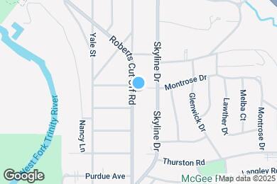 Map image of the property - 1822 Roberts Cut Off Rd