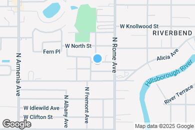 Map image of the property - 1714 W Fern St