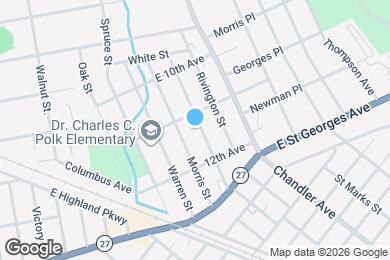 Map image of the property - 1108 Frank St