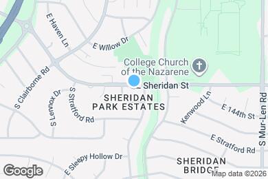 Map image of the property - 1901 E Sheridan St
