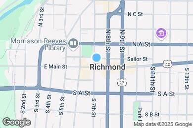 Map image of the property - 706 E Main St