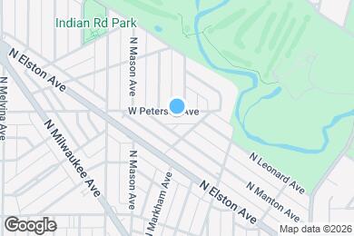 Map image of the property - 5837 W Peterson Ave