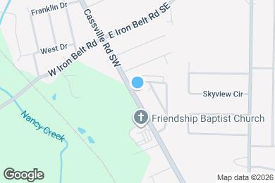 Map image of the property - 615A Cassville Rd SE