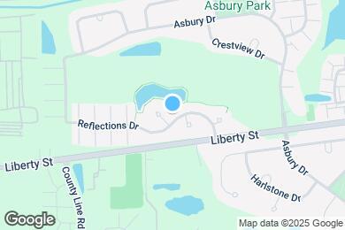 Map image of the property - 2420 Reflections Dr
