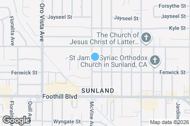 Map image of the property - 10622 McVine Ave