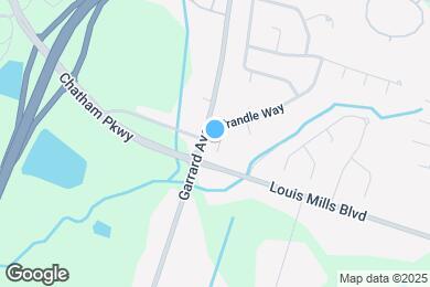 Map image of the property - 105 Crossvine Ct