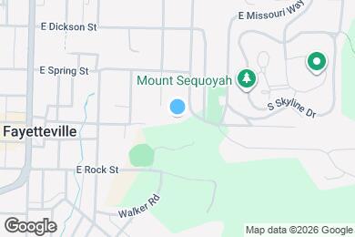 Map image of the property - 18 N Olive Ave