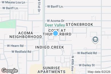 Map image of the property - 14239 N 50th Dr