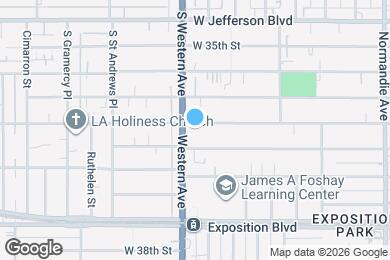 Map image of the property - 1674 W 36th Pl