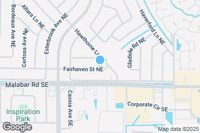 Map image of the property - 971 Fairhaven St NE
