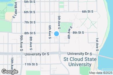 Map image of the property - 815 5th Ave S