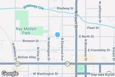Map image of the property - 214 W North St