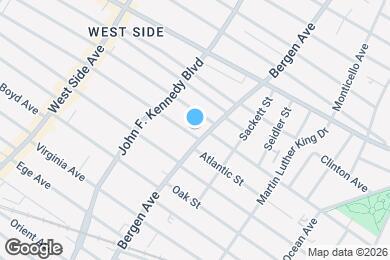 Map image of the property - 443 Bergen Ave
