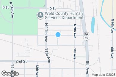 Map image of the property - 2208 N 10th Ave