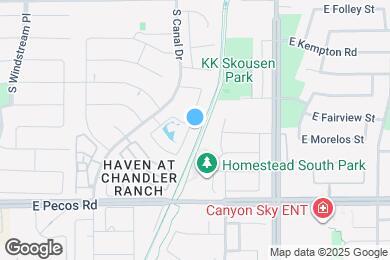 Map image of the property - 601 S Danyell Dr