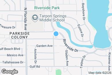 Map image of the property - 1000 Poinsettia Ave