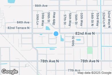 Map image of the property - 5825 81st Ave