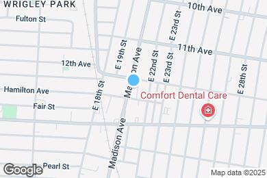 Map image of the property - 605 Madison Ave