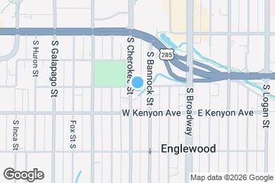 Map image of the property - 256 W Jefferson Ave