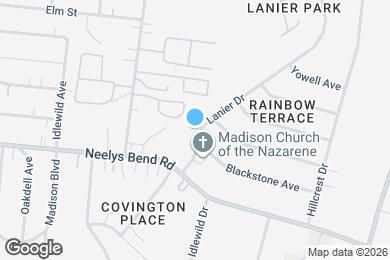 Map image of the property - 462 Lanier Dr