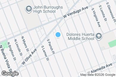 Map image of the property - 210 S Orchard Dr