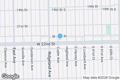 Map image of the property - 6318-24 W Cermak Rd