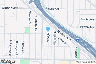 Map image of the property - 2203 N Brighton St