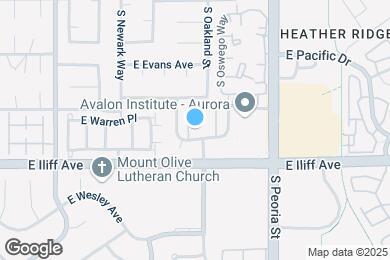 Map image of the property - 2282 S Oakland Way