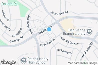 Map image of the property - 6930 Hyde Park Dr