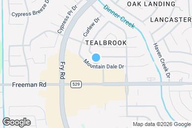 Map image of the property - 20322 Mountaindale Dr