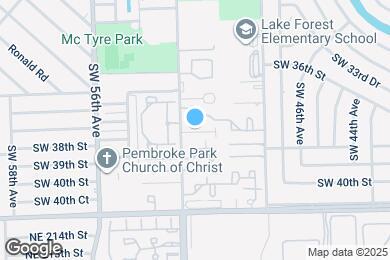 Map image of the property - 5025 SW 37th St