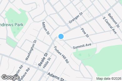 Map image of the property - 186 Summit Ave