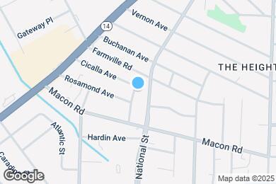 Map image of the property - 1172 Panama St