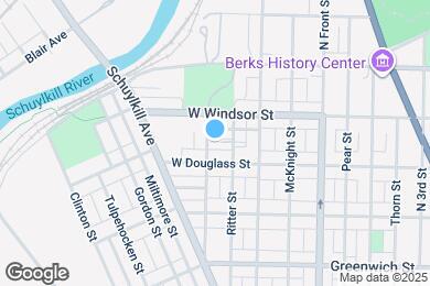 Map image of the property - 821 Lincoln St