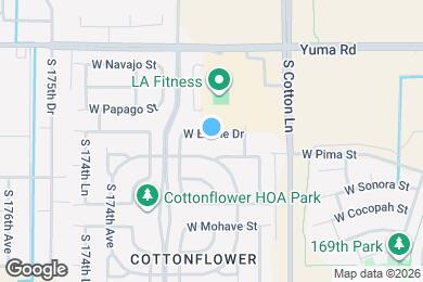 Map image of the property - 17235 W Elaine Dr