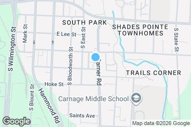Map image of the property - 1214 Garner Rd