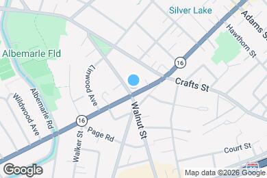 Map image of the property - 583 Watertown St