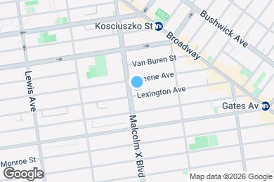 Map image of the property - Lexington Avenue