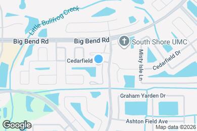 Map image of the property - 13307 Ashbark Ct