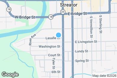 Map image of the property - 105 Lasalle St