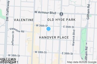 Map image of the property - 3621 Wyandotte St