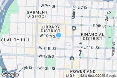 Map image of the property - KC Loft Central