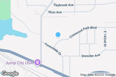 Map image of the property - 13205 Cranwood Park Blvd
