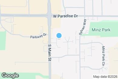 Map image of the property - Valley View Luxury Apartments