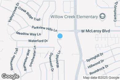 Map image of the property - 6616 Waterhill Ln