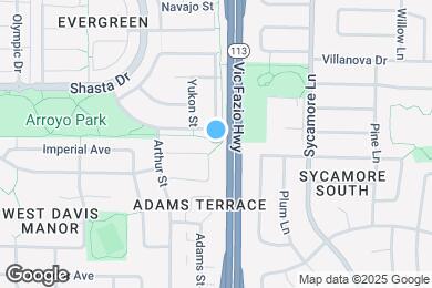 Map image of the property - 1648 Colusa Ave