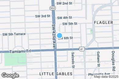 Map image of the property - 4060 SW 6th St