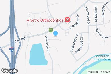 Map image of the property - 1184 Huron Ct