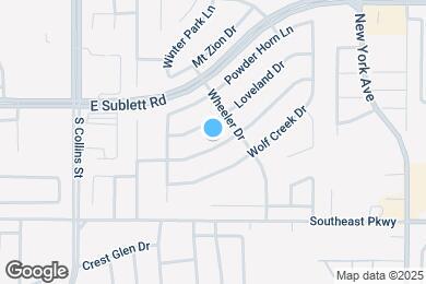 Map image of the property - 1521 Brookleaf Dr