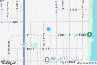 Map image of the property - 1646 Center St